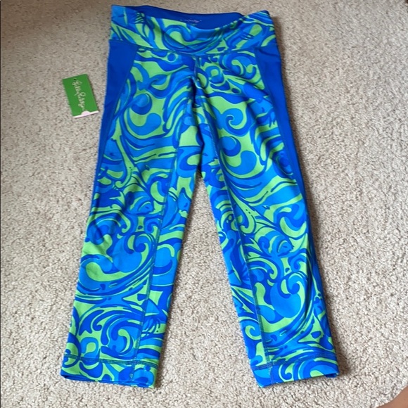 Lilly Pulitzer Pants - Lilly Pulitzer Weekender Cropped Legging EUC